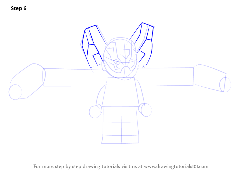 Step By Step How To Draw Lego Yellow Jacket Drawingtutorials101 Com - alyellow jacket roblox