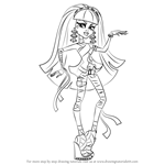 How to Draw Cleo de Nile from Monster High