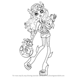 How to Draw Lagoona Blue from Monster High