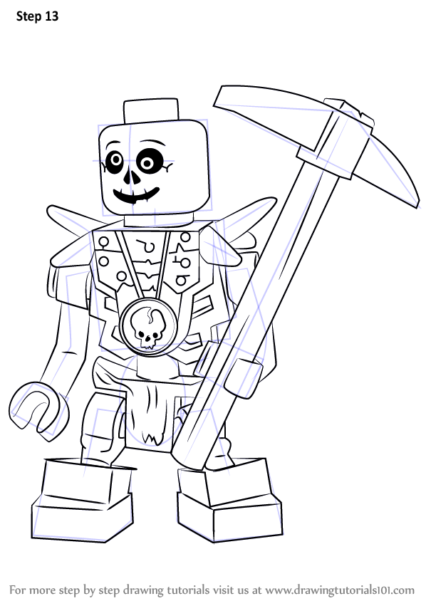 Ninjago Skeleton Coloring Pages