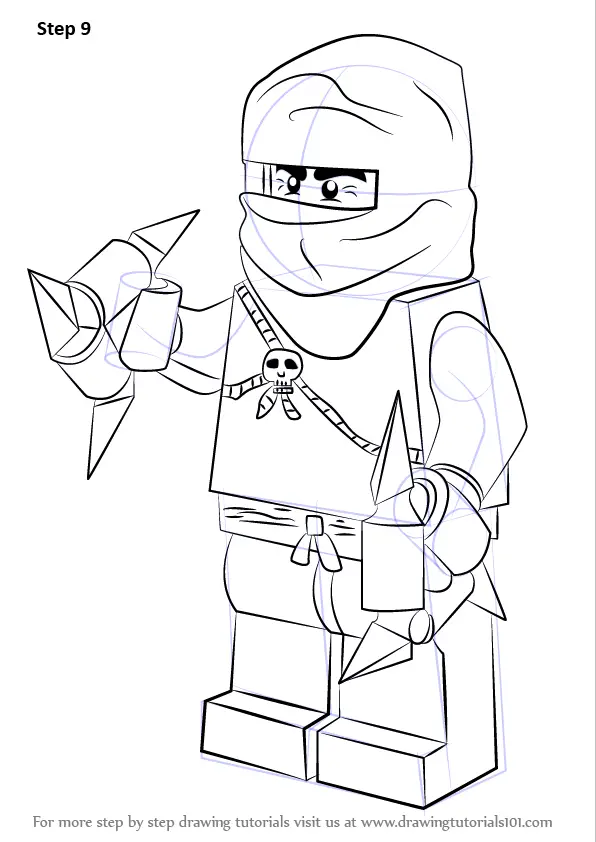 Learn How to Draw Phantom Ninja from Ninjago (Ninjago) Step by Step ...