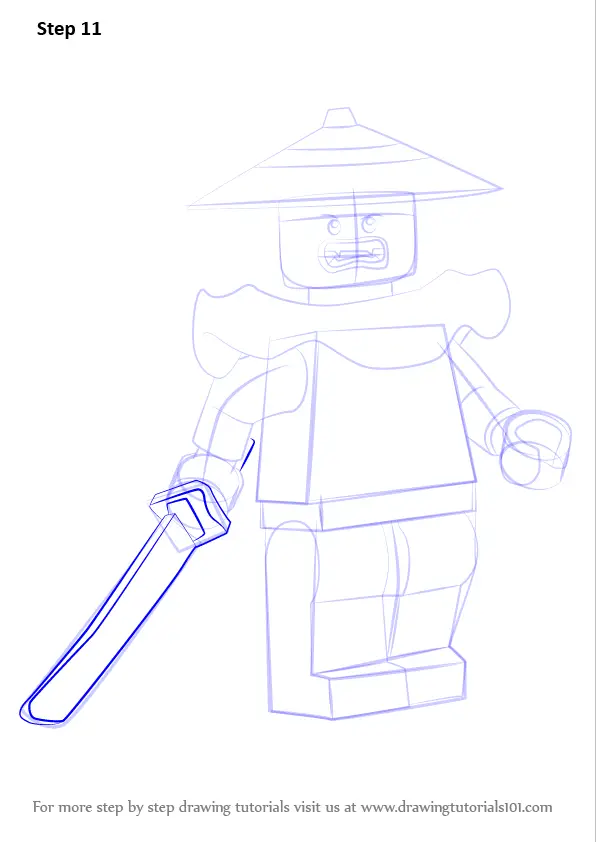 Learn How to Draw Stone Swordsman from Ninjago (Ninjago) Step by Step