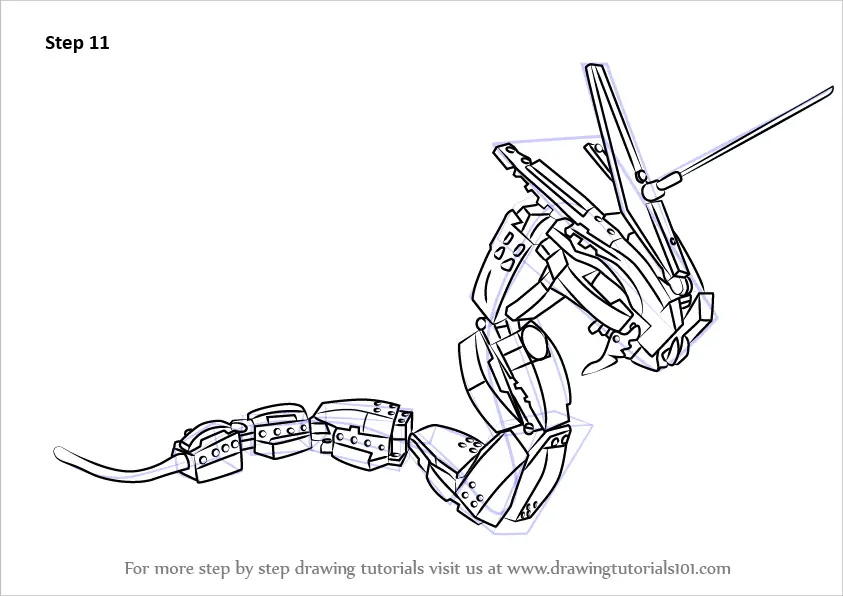 Learn How to Draw The Great Devourer from Ninjago (Ninjago) Step by ...