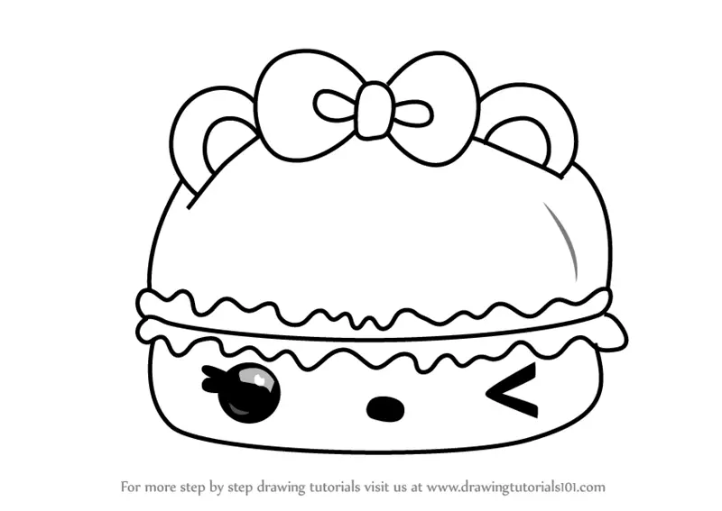 Learn How to Draw Bubbly Gloss-Up from Num Noms (Num Noms) Step by Step ...