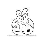 How to Draw Mimi Mango from Num Noms