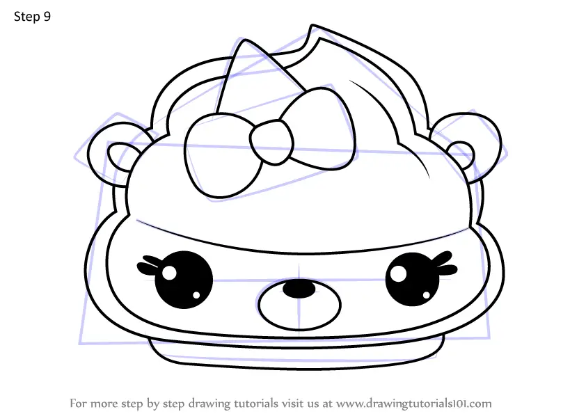 Learn How to Draw Nana Shimmer-It from Num Noms (Num Noms) Step by Step ...