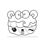 How to Draw Valerie Vanilla from Num Noms