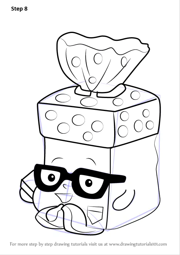 Download Learn How to Draw Bread Head from Shopkins (Shopkins) Step by Step : Drawing Tutorials