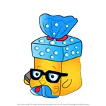 How to Draw Bread Head from Shopkins