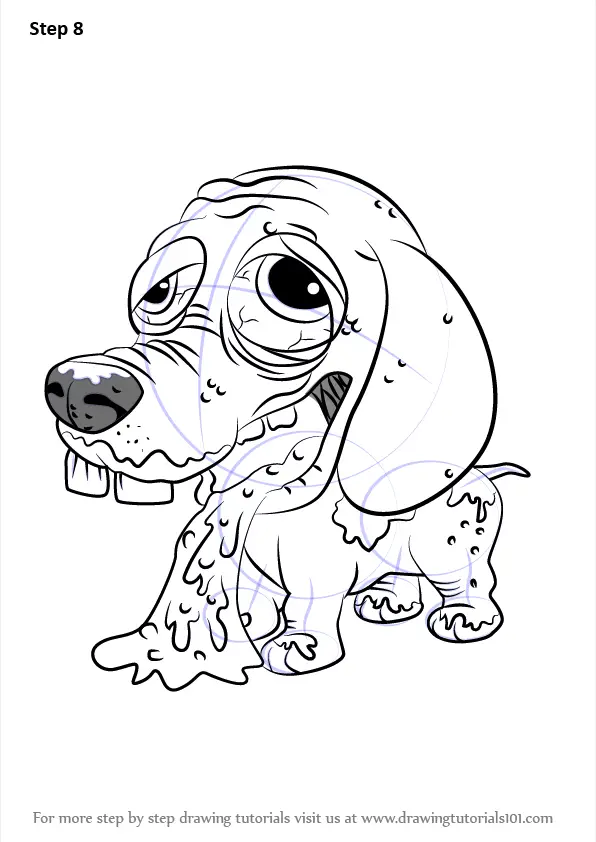 Learn How to Draw Barfing Beagle from The Ugglys Pet Shop (The Ugglys