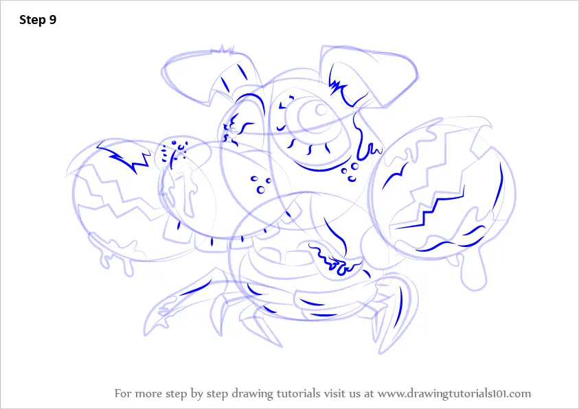 Learn How to Draw Crabrador from The Ugglys Pet Shop (The Ugglys Pet