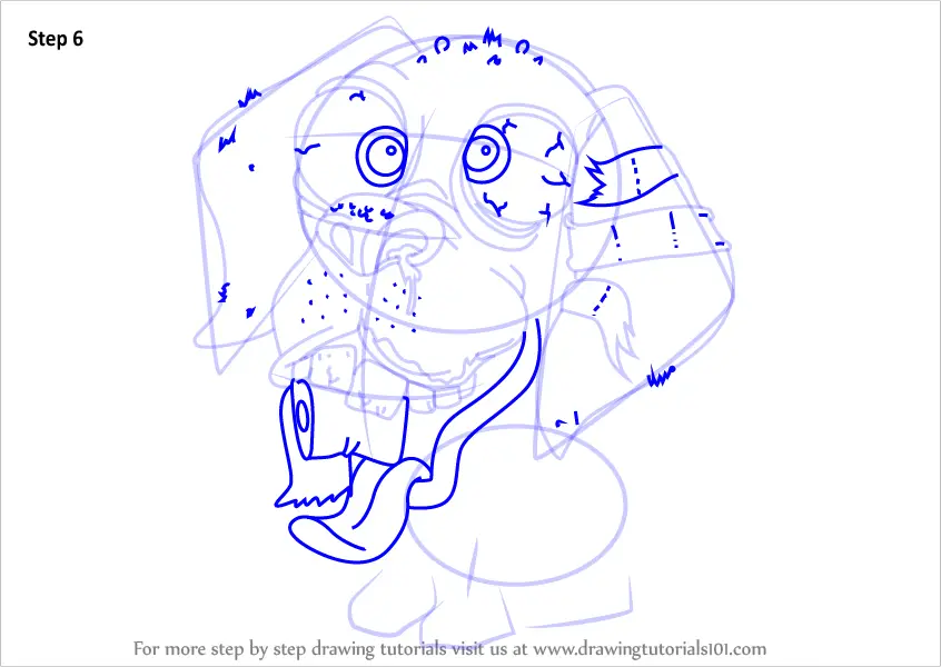 Learn How to Draw Slobrador from The Ugglys Pet Shop (The Ugglys Pet