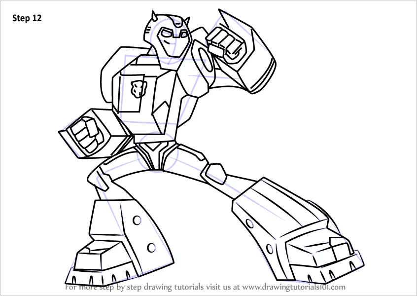 Learn How to Draw Bumblebee from Transformers (Transformers) Step by