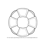 How to Draw a Lifesaver Wheel