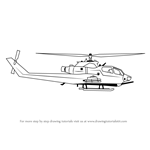 How to Draw a Military Helicopter