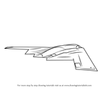 How to Draw Stealth Bomber