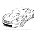 How to Draw Aston Martin DBS