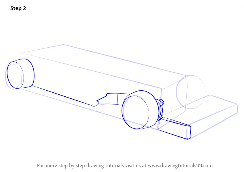 Step by Step How to Draw F1 Car : DrawingTutorials101.com