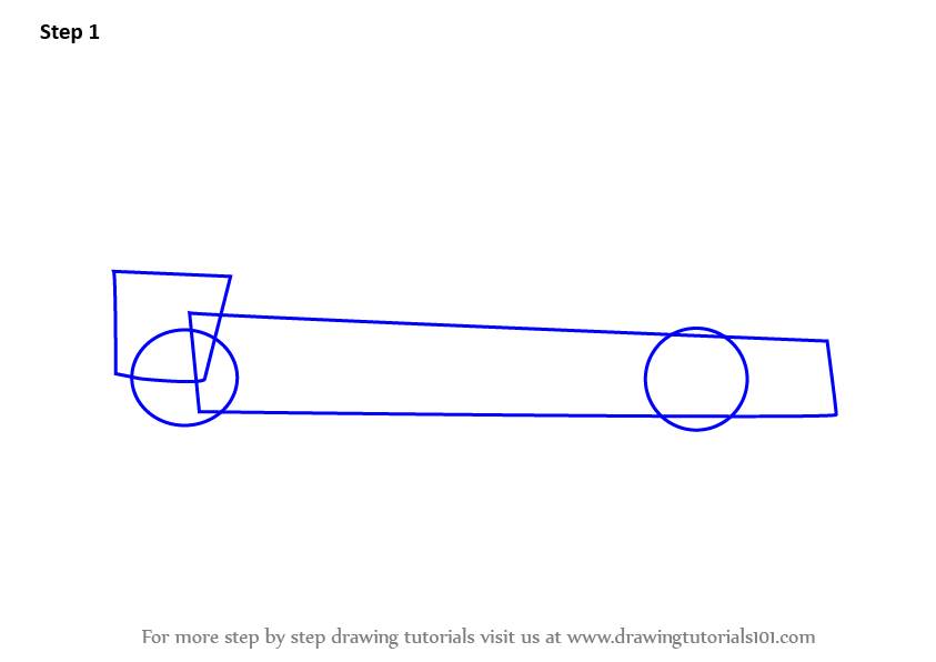 Step by Step How to Draw Formula One Car ...