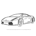 Learn How to Draw Bugatti Chiron (Sports Cars) Step by Step : Drawing ...