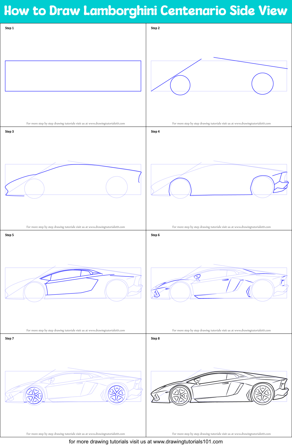 Amazing How To Draw A Lamborghini Centenario of the decade Learn more here 