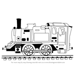 Learn How to Draw a Train for Kids (Trains) Step by Step : Drawing ...