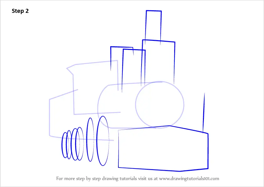 Learn How to Draw Steam (Trains) Step by Step Drawing