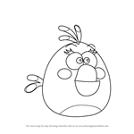 How to Draw Matilda from Angry Birds