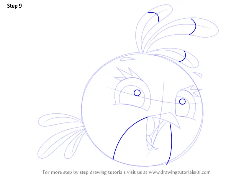 Learn How to Draw Stella from Angry Birds (Angry Birds) Step by Step ...