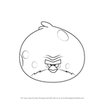 How to Draw Terence from Angry Birds