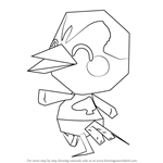 How to Draw Ace from Animal Crossing