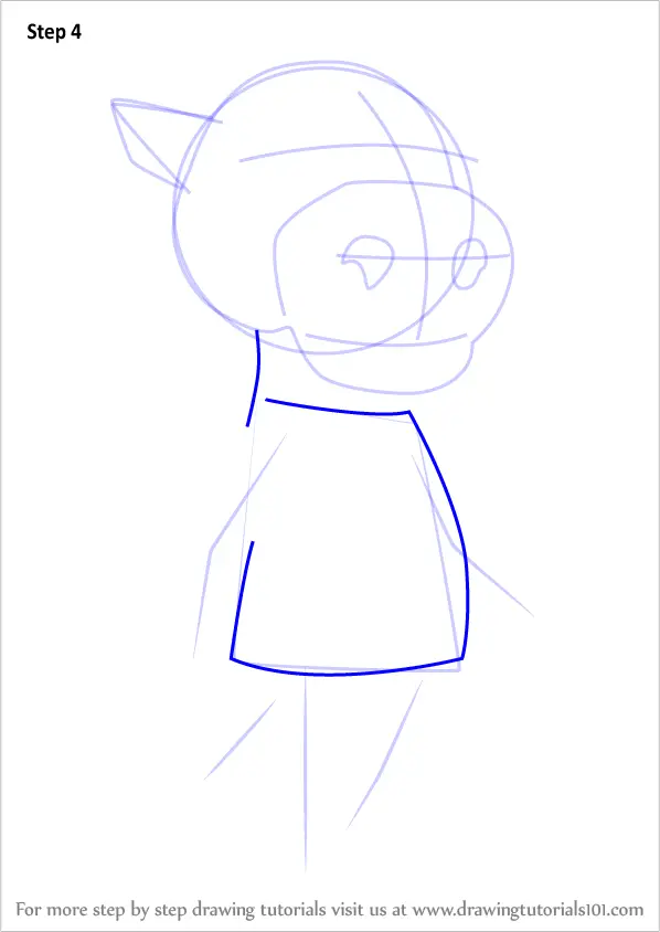 Learn How to Draw Elmer from Animal Crossing (Animal Crossing) Step by ...