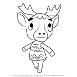 How to Draw Erik from Animal Crossing