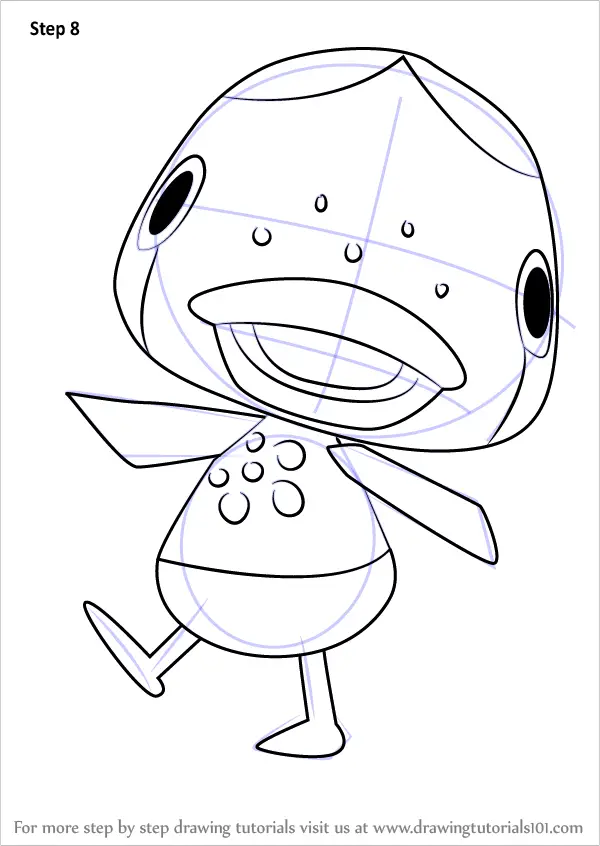 Learn How to Draw Freckles from Animal Crossing (Animal Crossing) Step