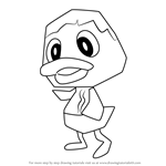 How to Draw Fruity from Animal Crossing