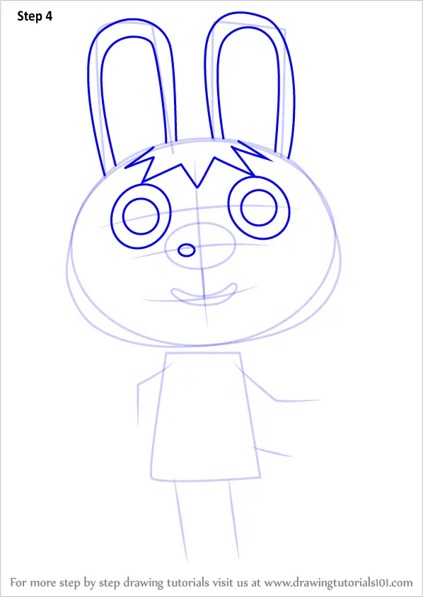 Step by Step How to Draw Gabi from Animal Crossing ...