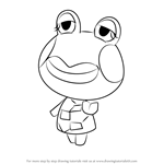 How to Draw Jambette from Animal Crossing
