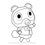 How to Draw Timmy from Animal Crossing