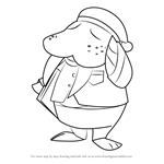 How to Draw Wendell from Animal Crossing