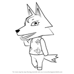 How to Draw Whitney from Animal Crossing