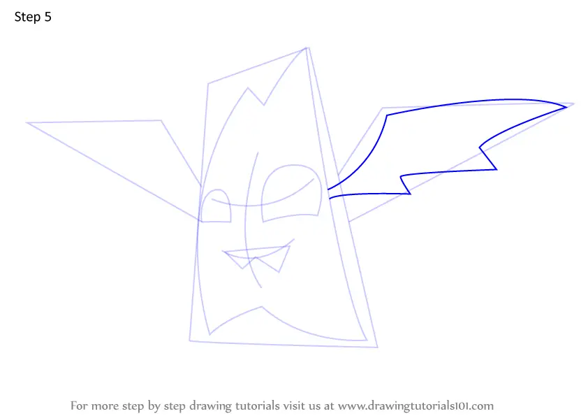 Learn How to Draw Pet Bat from Animal Jam (Animal Jam) Step by Step ...