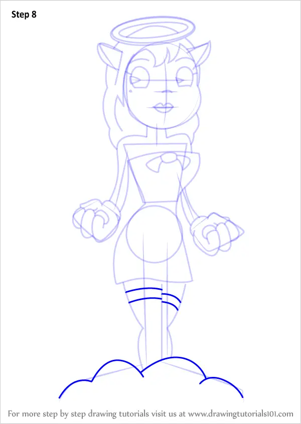 Learn How to Draw Alice Angel from Bendy and the Ink Machine (Bendy and