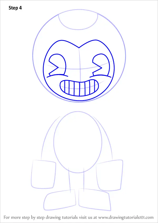 Learn How to Draw Bendy from Bendy and the Ink Machine (Bendy and the