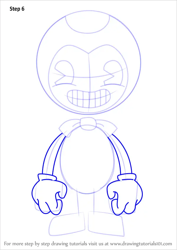 Learn How to Draw Bendy from Bendy and the Ink Machine (Bendy and the