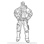 How to Draw Wilhelm from Borderlands