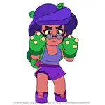 How to Draw Rosa from Brawl Stars