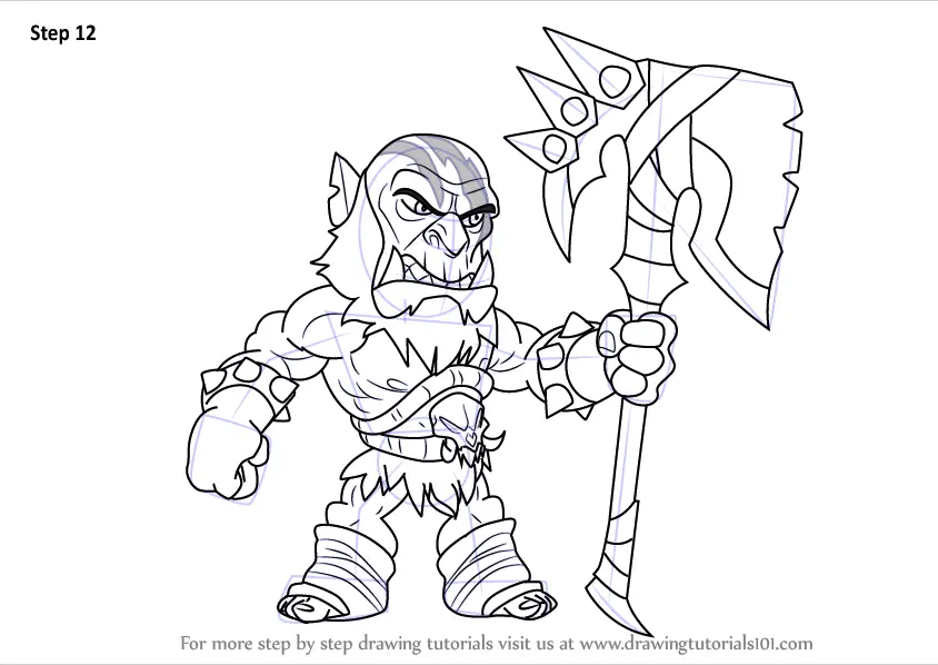 Learn How to Draw Xull from Brawlhalla (Brawlhalla) Step by Step ...