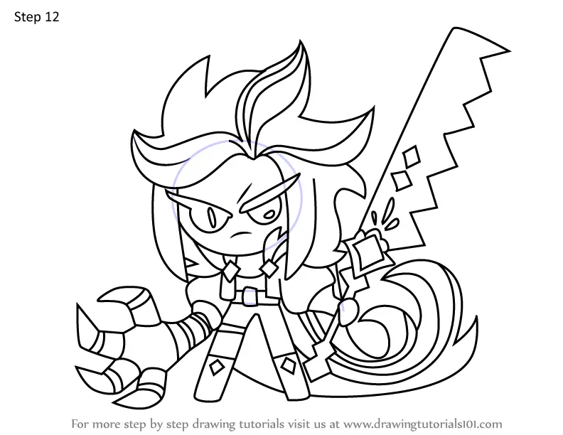 Cookie Run Coloring Pages Coloring Pages