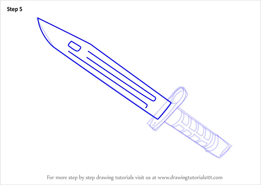 M9 bayonet чертеж