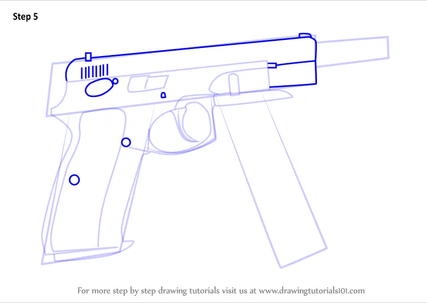 Cz 75 чертеж